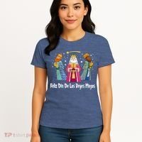 Feliz Dia De Reyes Day Wise Three Kings Tee Happy Epiphany Women's T-Shirt thumb 4