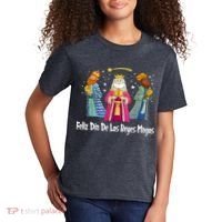 Feliz Dia De Reyes Day Wise Three Kings Tee Happy Epiphany Kids T-Shirt thumb 2