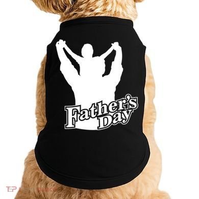 Father's Day Dad And Son Doggie Tank