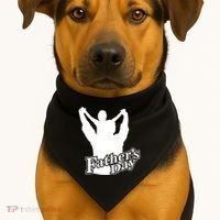 Father's Day Dad And Son USA-Made Doggie Bandana thumb 1