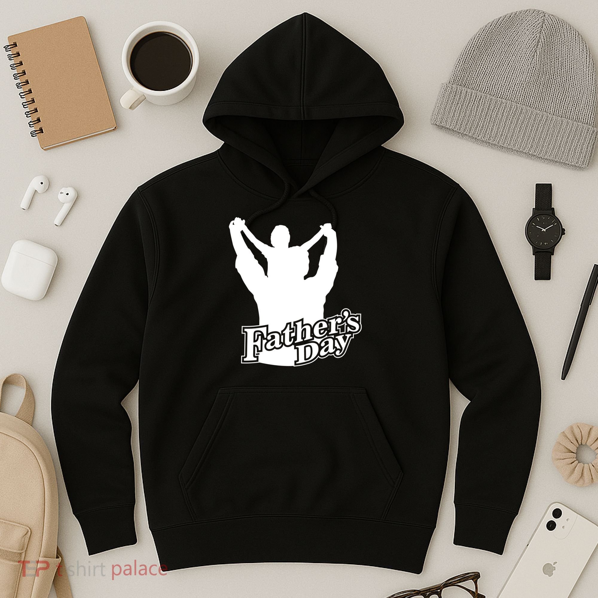 Father's Day Dad And Son Hoodie