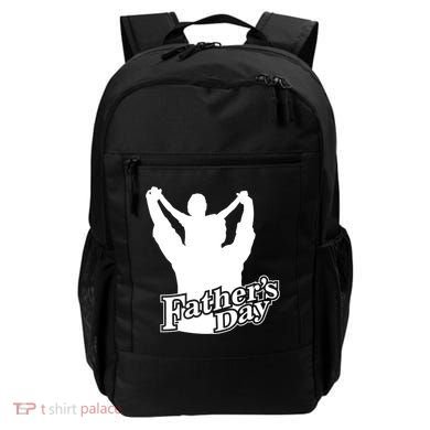 Father's Day Dad And Son Backpack