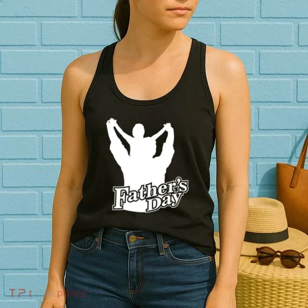 Father's Day Dad And Son Women's Tank Top