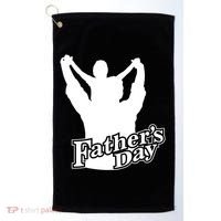 Father's Day Dad And Son Golf Towel thumb 0