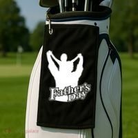 Father's Day Dad And Son Golf Towel thumb 2