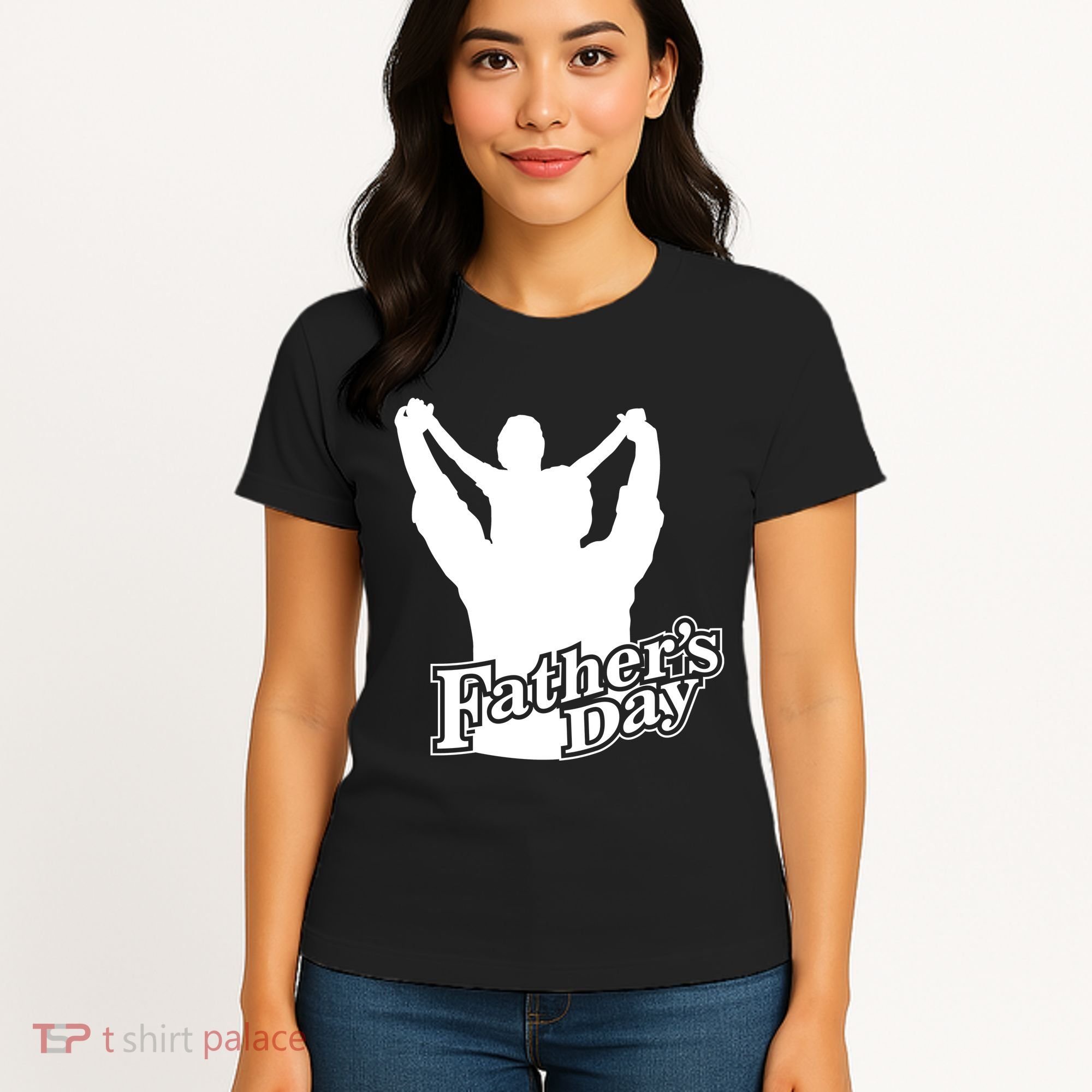 Father's Day Dad And Son Women's T-Shirt