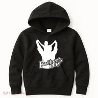 Father's Day Dad And Son Kids Hoodie thumb 0