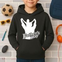 Father's Day Dad And Son Kids Hoodie thumb 2