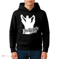 Father's Day Dad And Son Kids Hoodie thumb 4