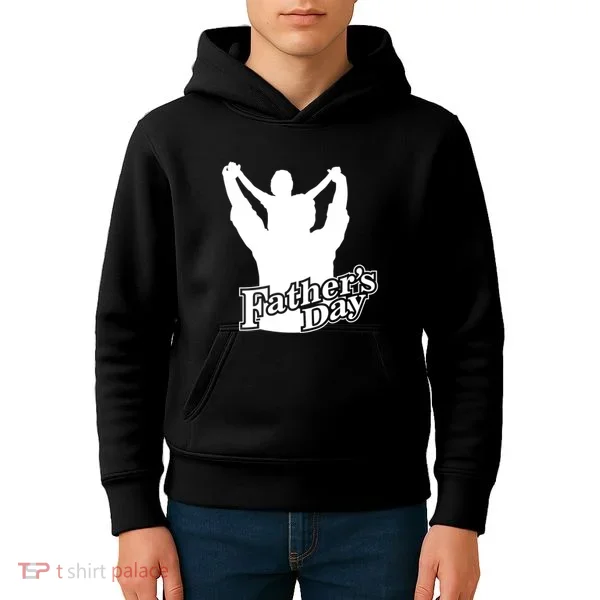 Father's Day Dad And Son Kids Hoodie