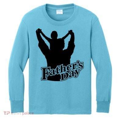 Father's Day Dad And Son Kids Long Sleeve Shirt