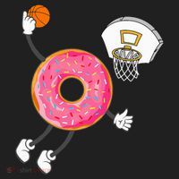 funny Dunking Donut Hole Food Champ Women's Sweatshirt thumb 2