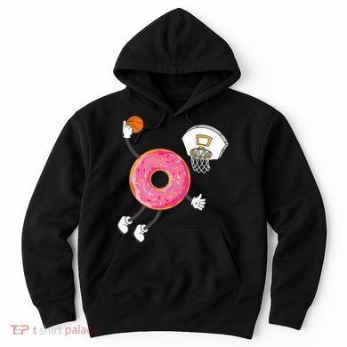 funny Dunking Donut Hole Food Champ Hoodie