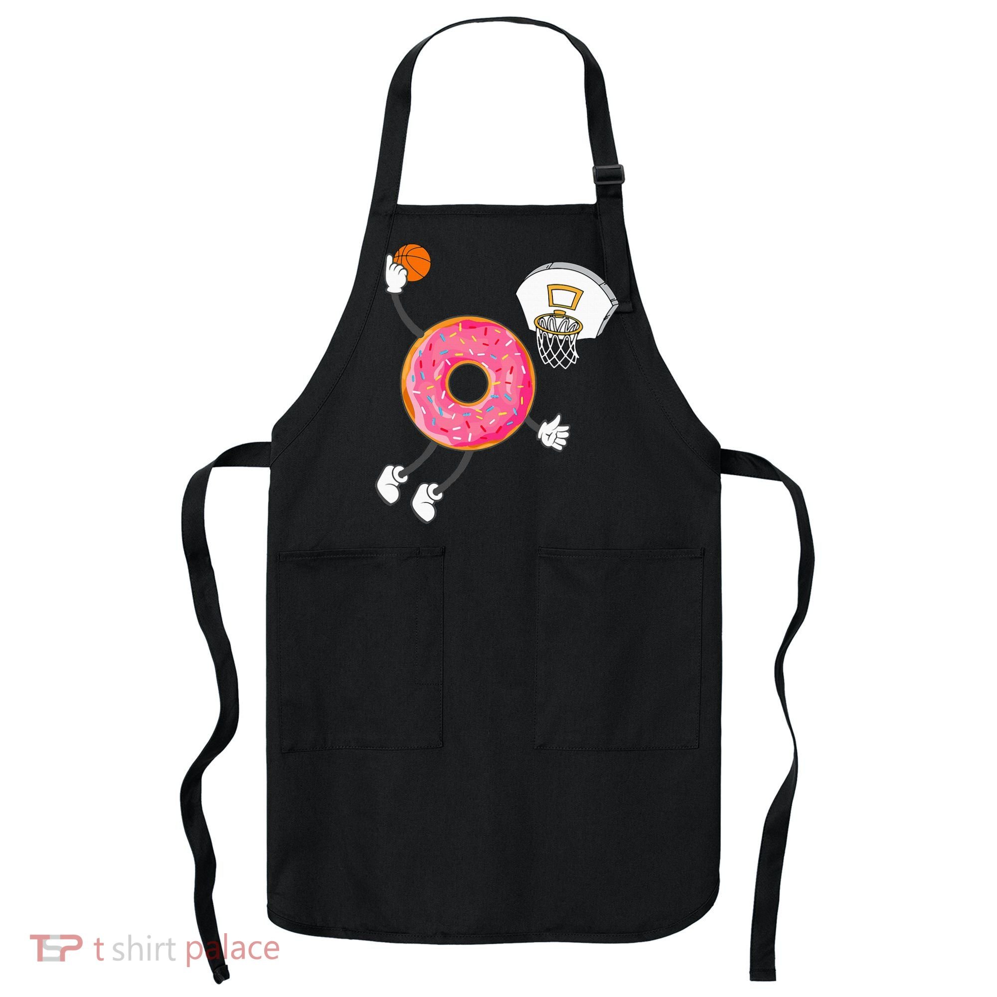 funny Dunking Donut Hole Food Champ Apron