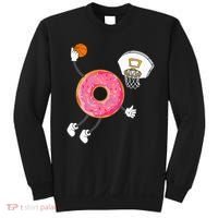 funny Dunking Donut Hole Food Champ Sweatshirt thumb 0