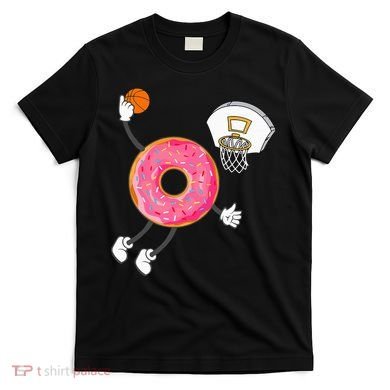 funny Dunking Donut Hole Food Champ T-Shirt