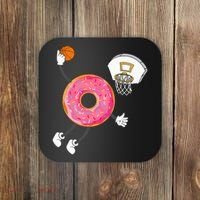funny Dunking Donut Hole Food Champ Coaster thumb 0