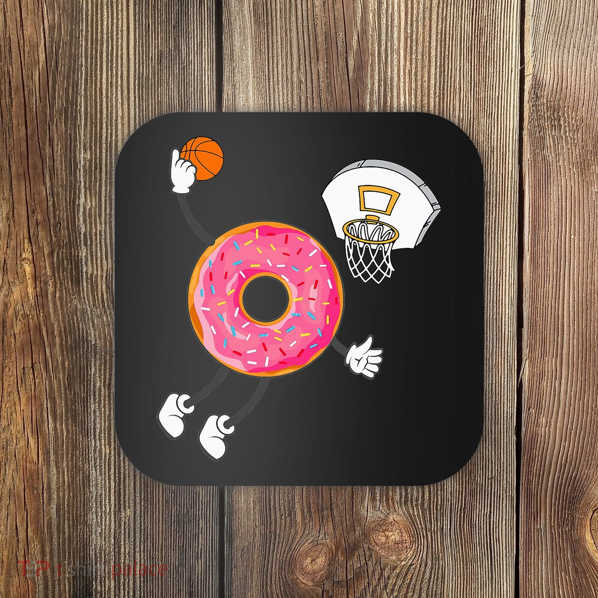 funny Dunking Donut Hole Food Champ Coaster