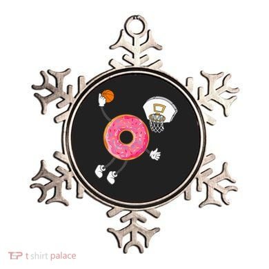 funny Dunking Donut Hole Food Champ Ornament