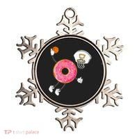 funny Dunking Donut Hole Food Champ Ornament thumb 0