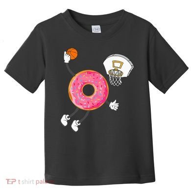 funny Dunking Donut Hole Food Champ Toddler T-Shirt