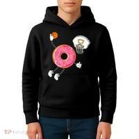 funny Dunking Donut Hole Food Champ Kids Hoodie thumb 4