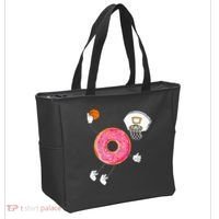 funny Dunking Donut Hole Food Champ Tote Bag thumb 2