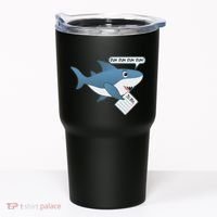 Funny Dun Dun To Do List Shark Tumbler thumb 0