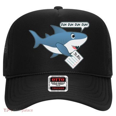 Funny Dun Dun To Do List Shark Hat