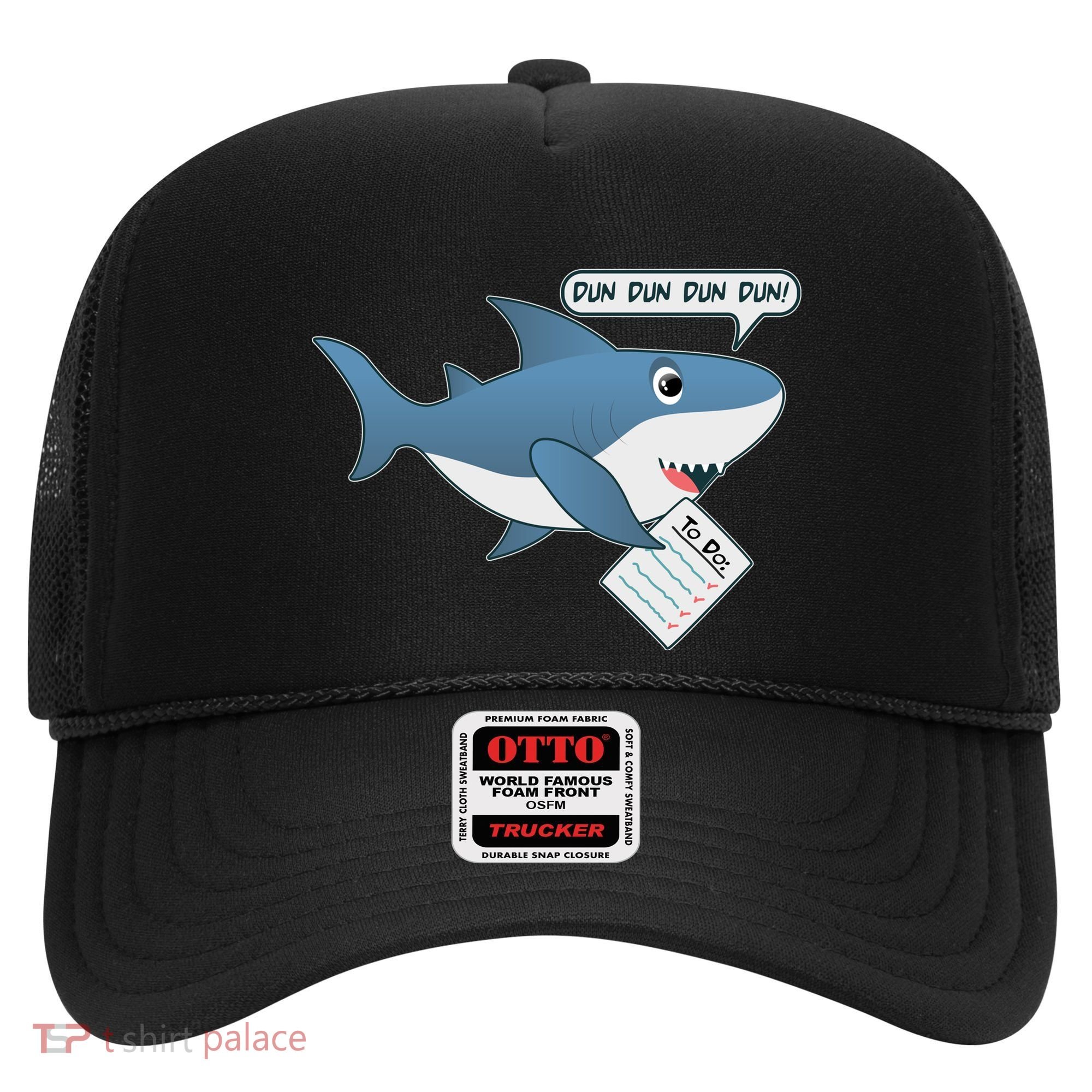 Funny Dun Dun To Do List Shark Hat