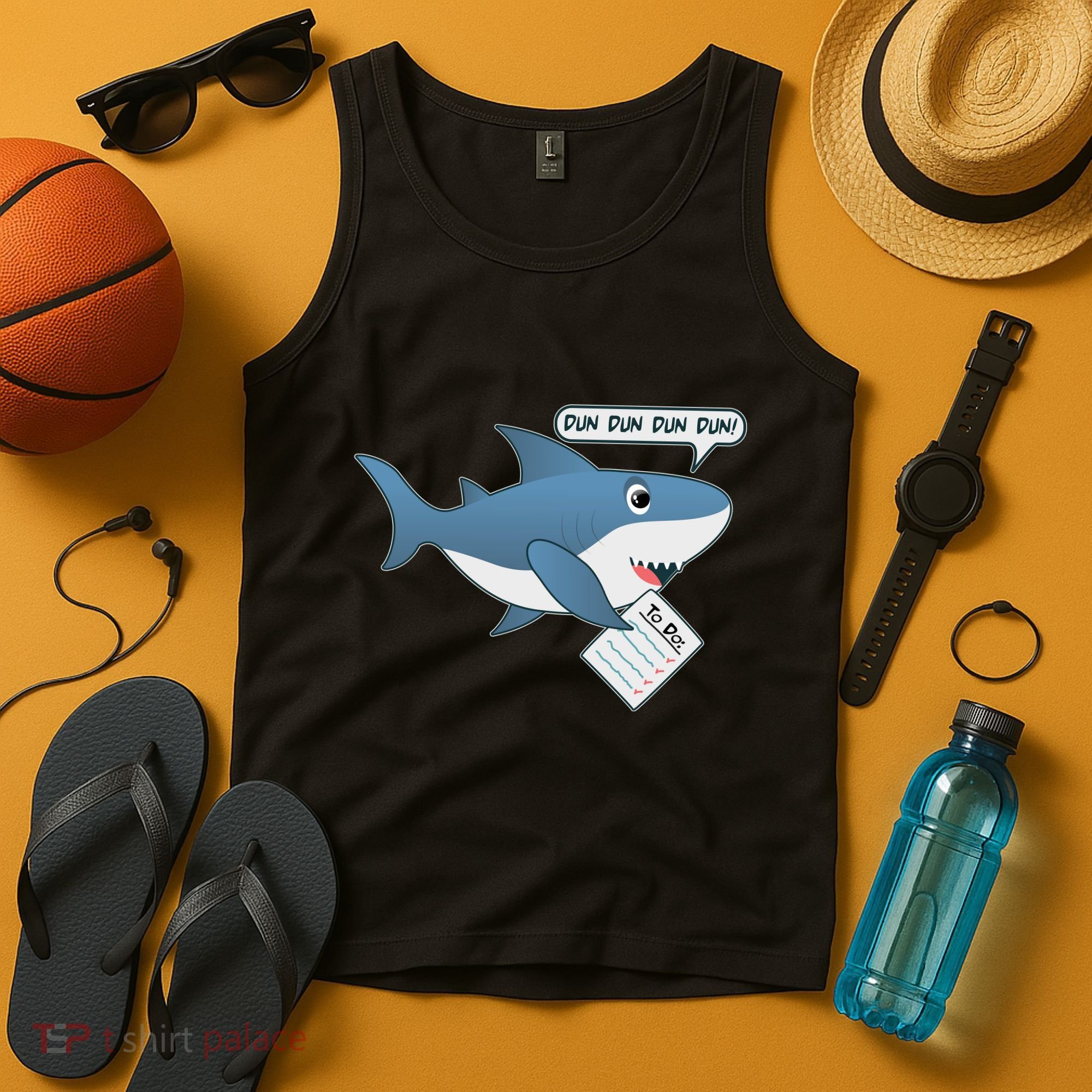 Funny Dun Dun To Do List Shark Tank Top