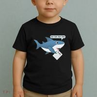 Funny Dun Dun To Do List Shark Toddler T-Shirt thumb 2
