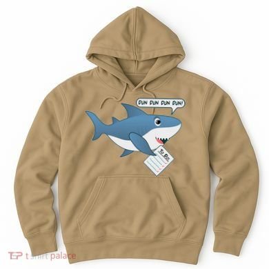 Funny Dun Dun To Do List Shark Hoodie