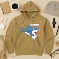 Funny Dun Dun To Do List Shark Hoodie thumb 3