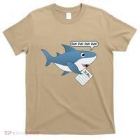 Funny Dun Dun To Do List Shark T-Shirt thumb 0