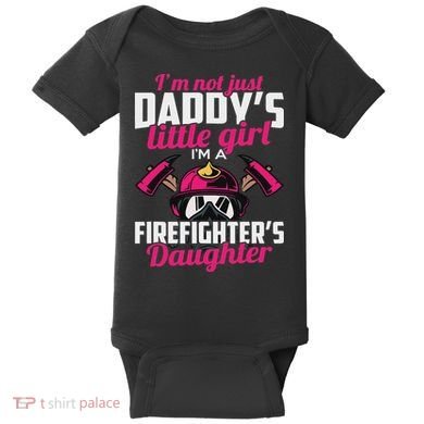 Firefighter Daughter Design For Firefighter Baby Bodysuit