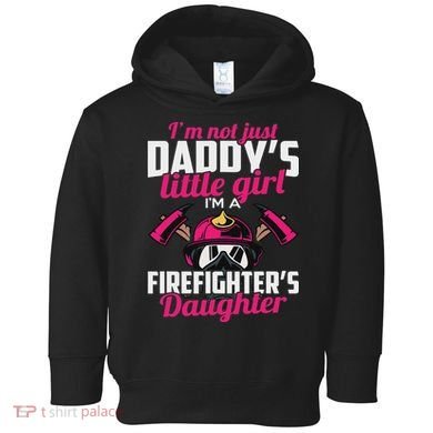 Firefighter Daughter Design For Firefighter Toddler Hoodie