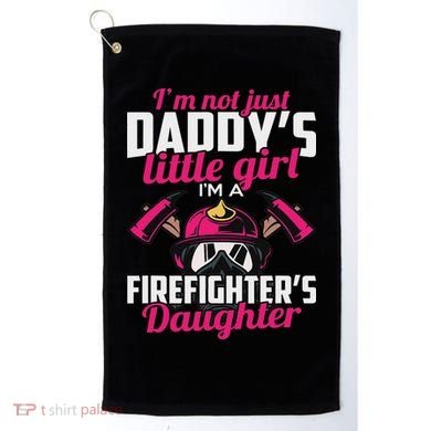 Firefighter Daughter Design For Firefighter Golf Towel