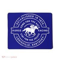 Funny Derby Day Kentucky Horse Racing And Mint Juleps Gift Mousepad thumb 0