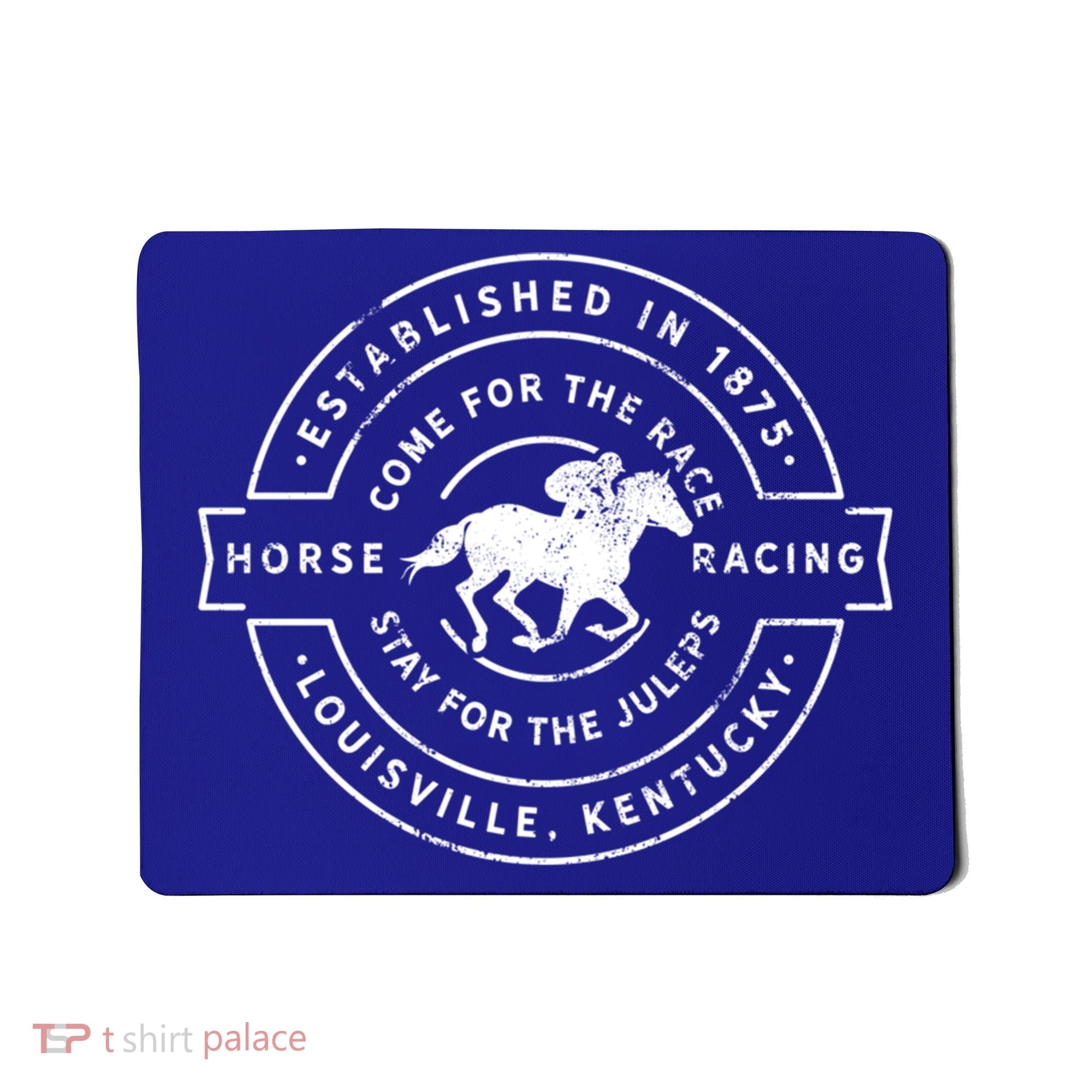 Funny Derby Day Kentucky Horse Racing And Mint Juleps Gift Mousepad