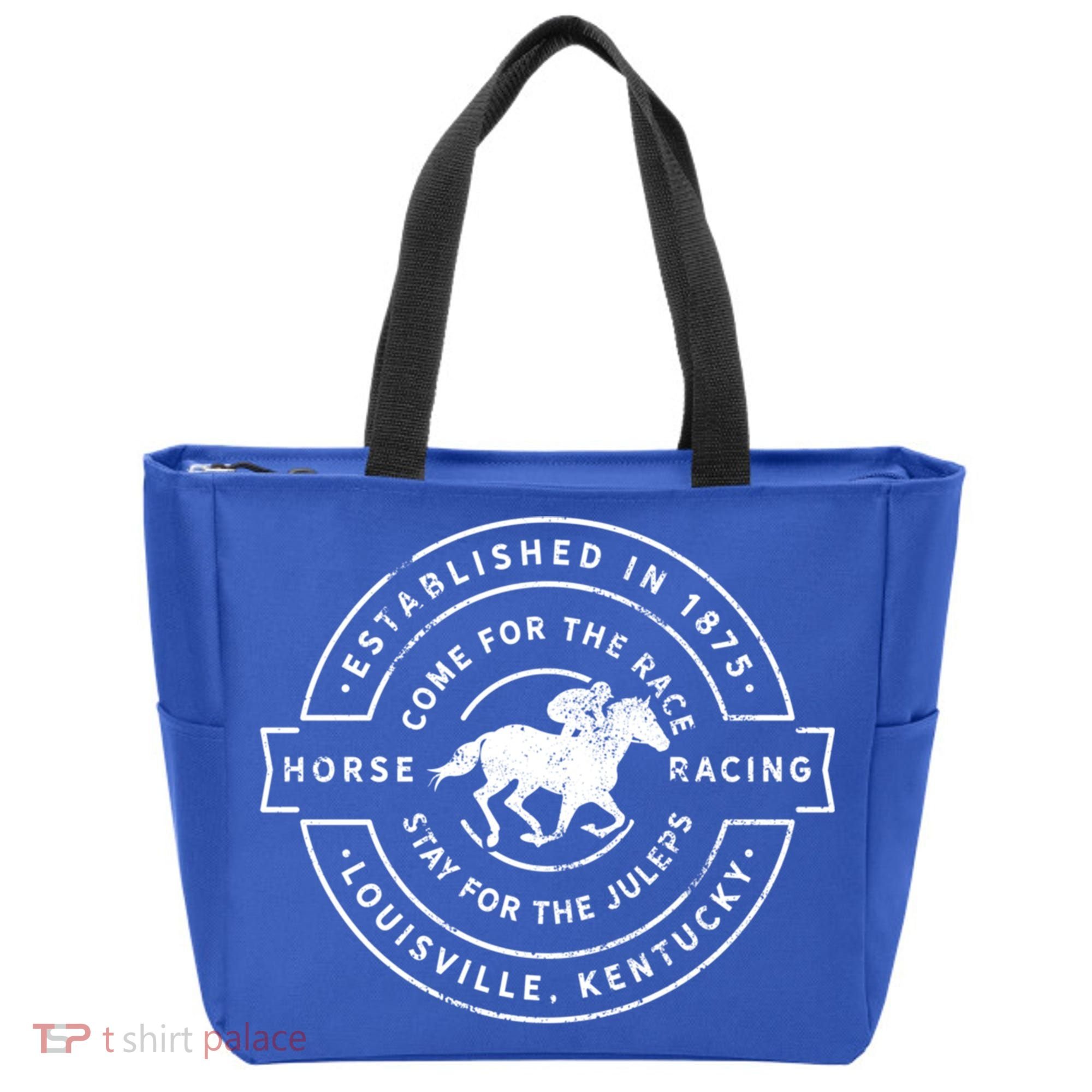 Funny Derby Day Kentucky Horse Racing And Mint Juleps Gift Tote Bag