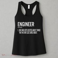Father's Day Definition Of An Engineering Gifts For Engineers Gifts For Dad Fami Women's Tank Top thumb 3