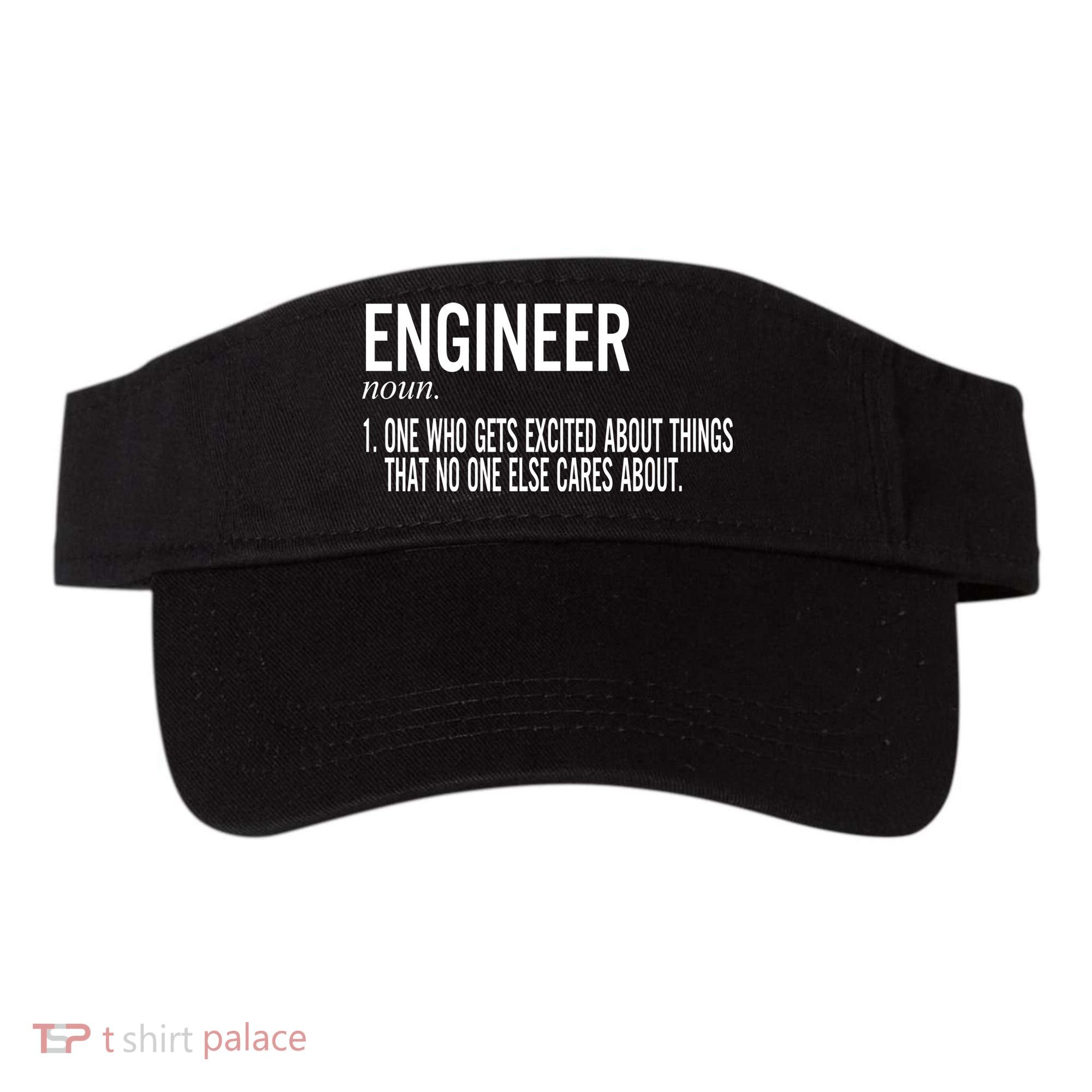 Father's Day Definition Of An Engineering Gifts For Engineers Gifts For Dad Fami Visor