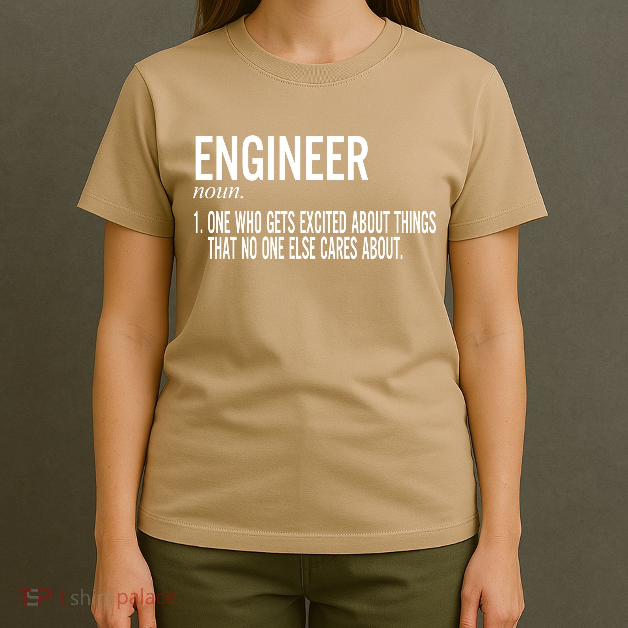 Father's Day Definition Of An Engineering Gifts For Engineers Gifts For Dad Fami T-Shirt
