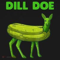 Funny Dill Doe Women Deer Green Dill Pickle Veggie Lover Long Sleeve Shirt thumb 2