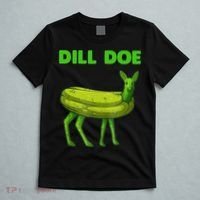 Funny Dill Doe Women Deer Green Dill Pickle Veggie Lover T-Shirt thumb 5