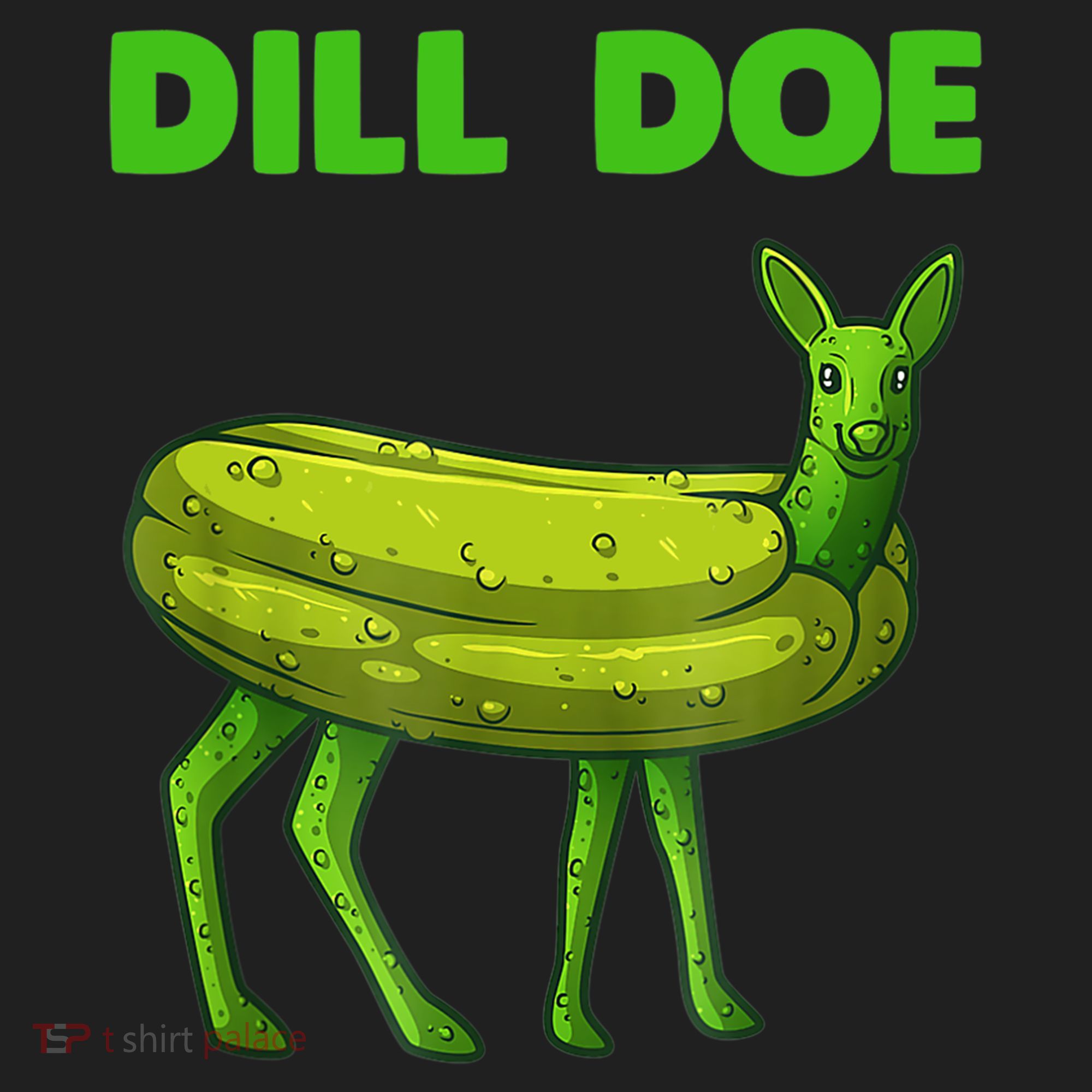 Funny Dill Doe Women Deer Green Dill Pickle Veggie Lover Hat