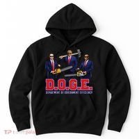 Funny D.O.G.E. (Department Of Government Efficiency) Doge Gift Hoodie thumb 0