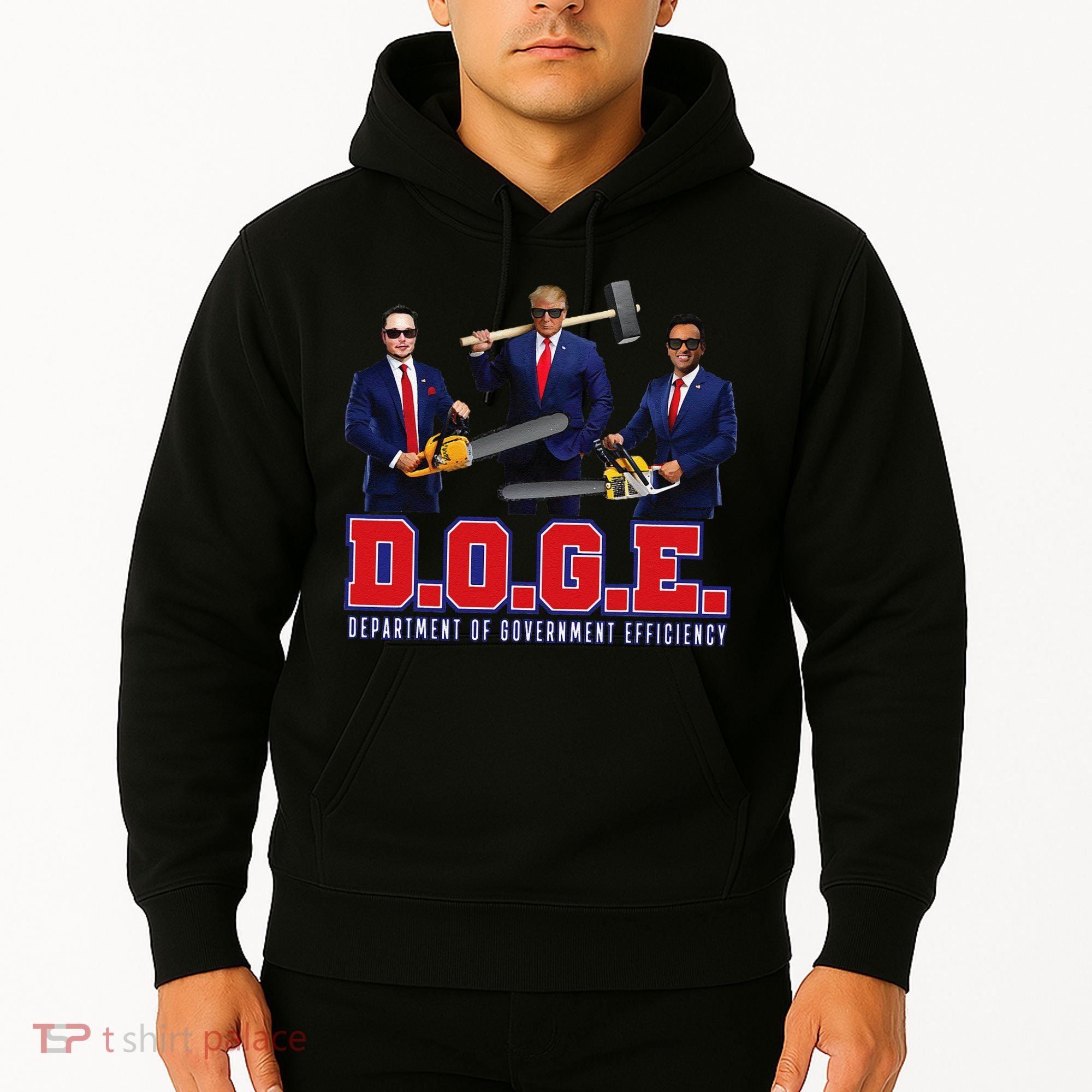 Funny D.O.G.E. (Department Of Government Efficiency) Doge Gift Hoodie