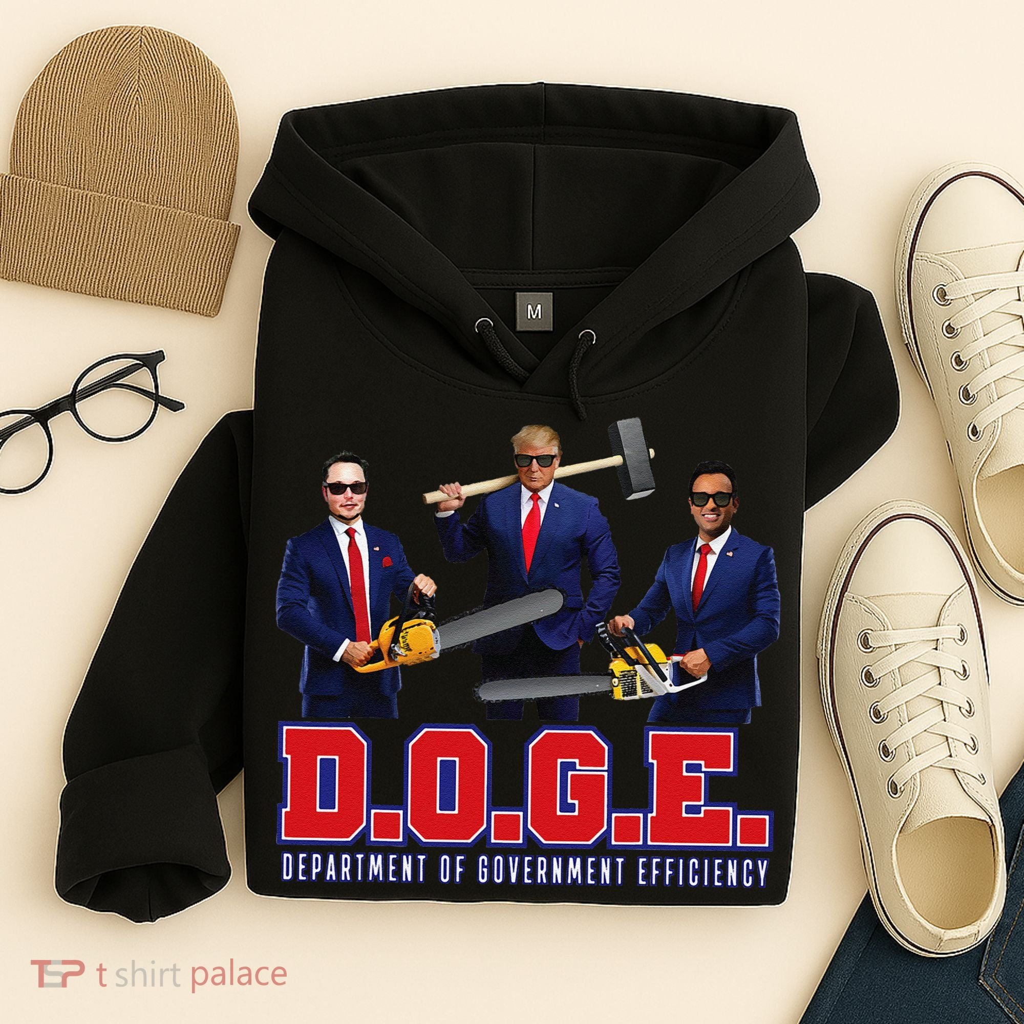 Funny D.O.G.E. (Department Of Government Efficiency) Doge Gift Hoodie